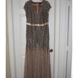 Adrianna Papell Gown- Plus Size